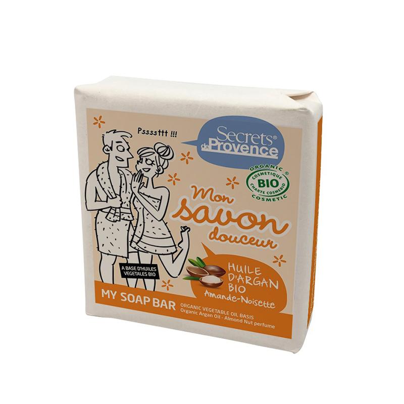 Saponetta all'olio di argan profumata alle noci Secret de Provence 100 g