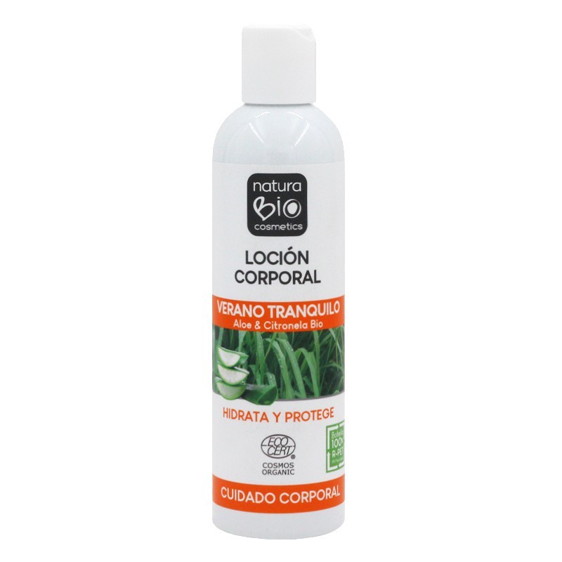 Lozione corpo Verano Tranquilo 250 Citronella, NATURABIO, 250 ml