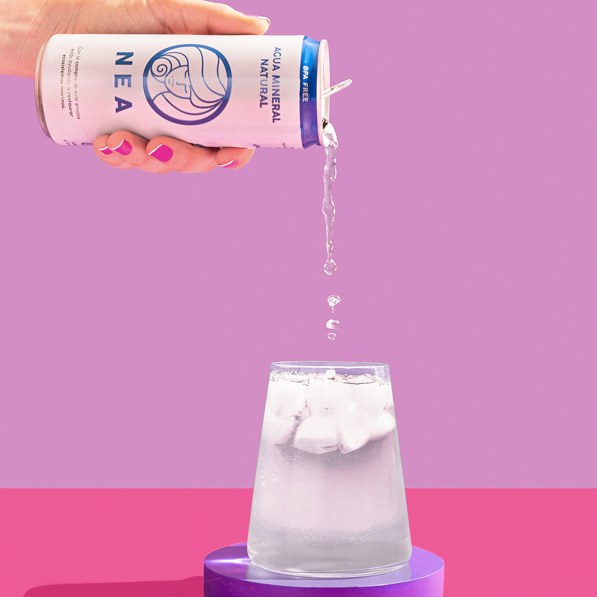 NEA Natürliches Mineralwasser in der Dose 330 ml