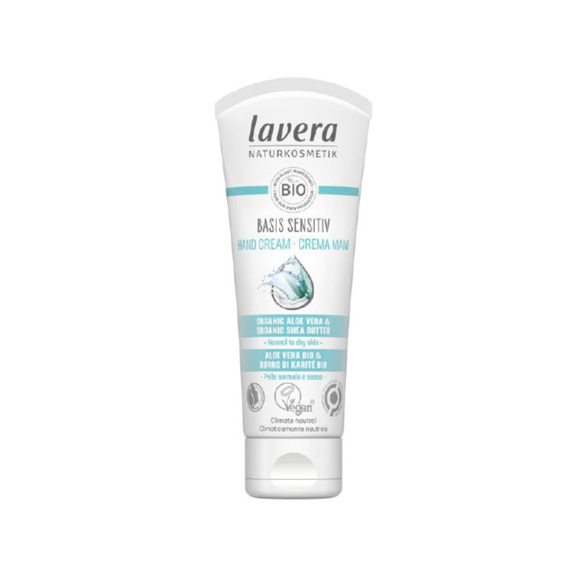 Handcrème Basis Sensitiv, Lavera 75 ml