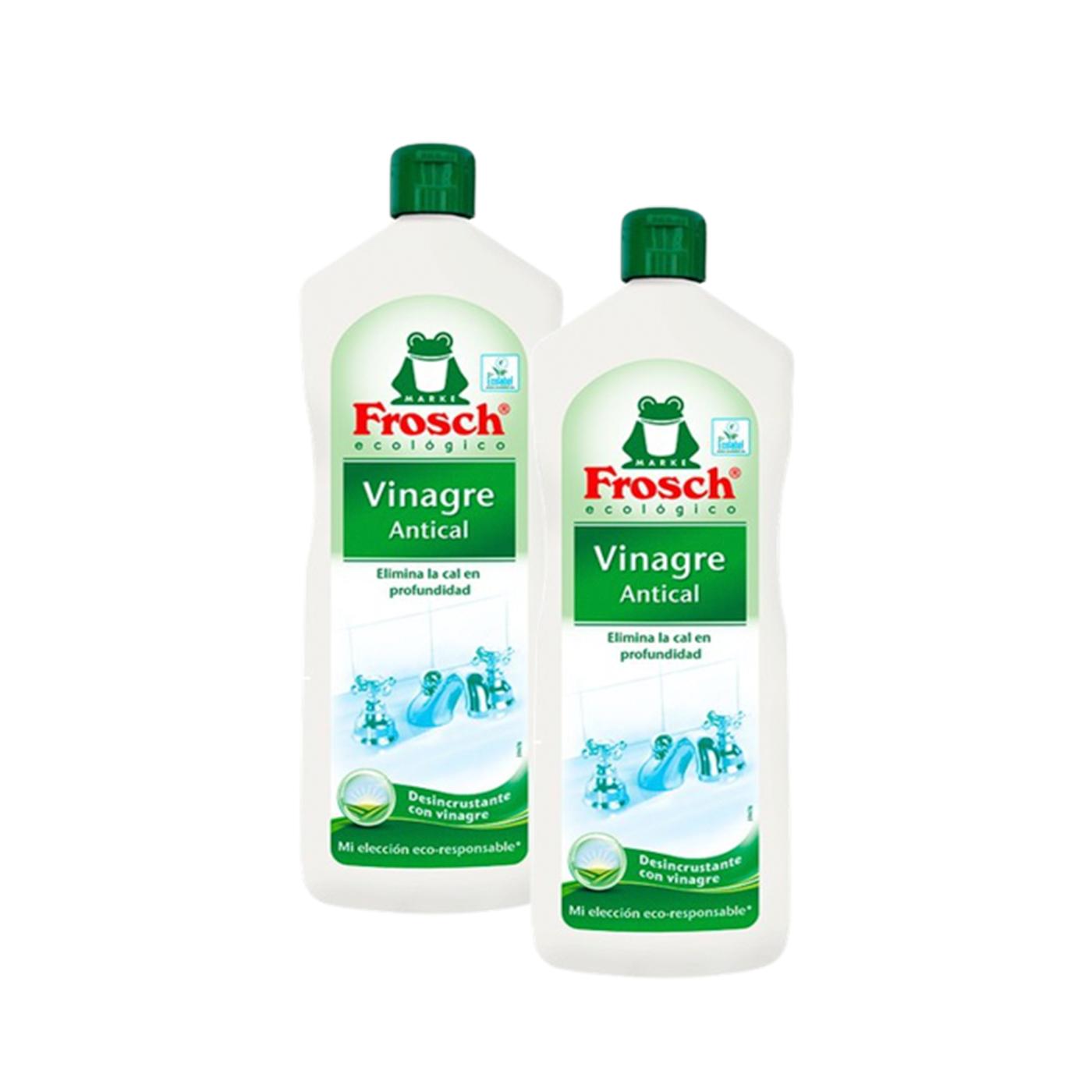 Eco Frosch Anti-Limescale Vinegar 2 x 1L Pack