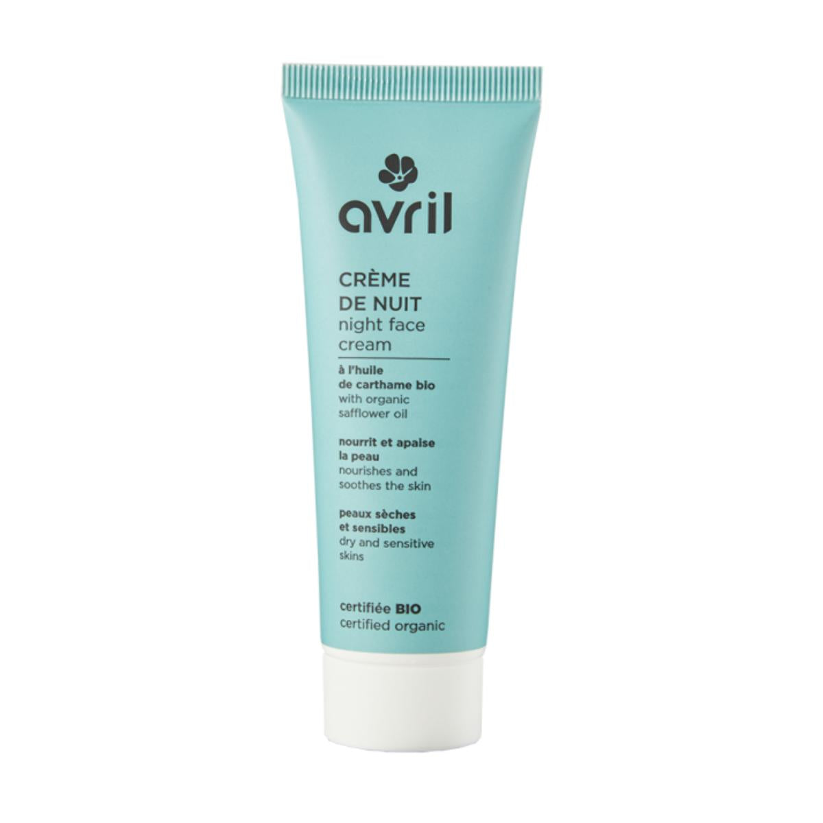 Crema notte per pelli secche e sensibili Avril 50 ml