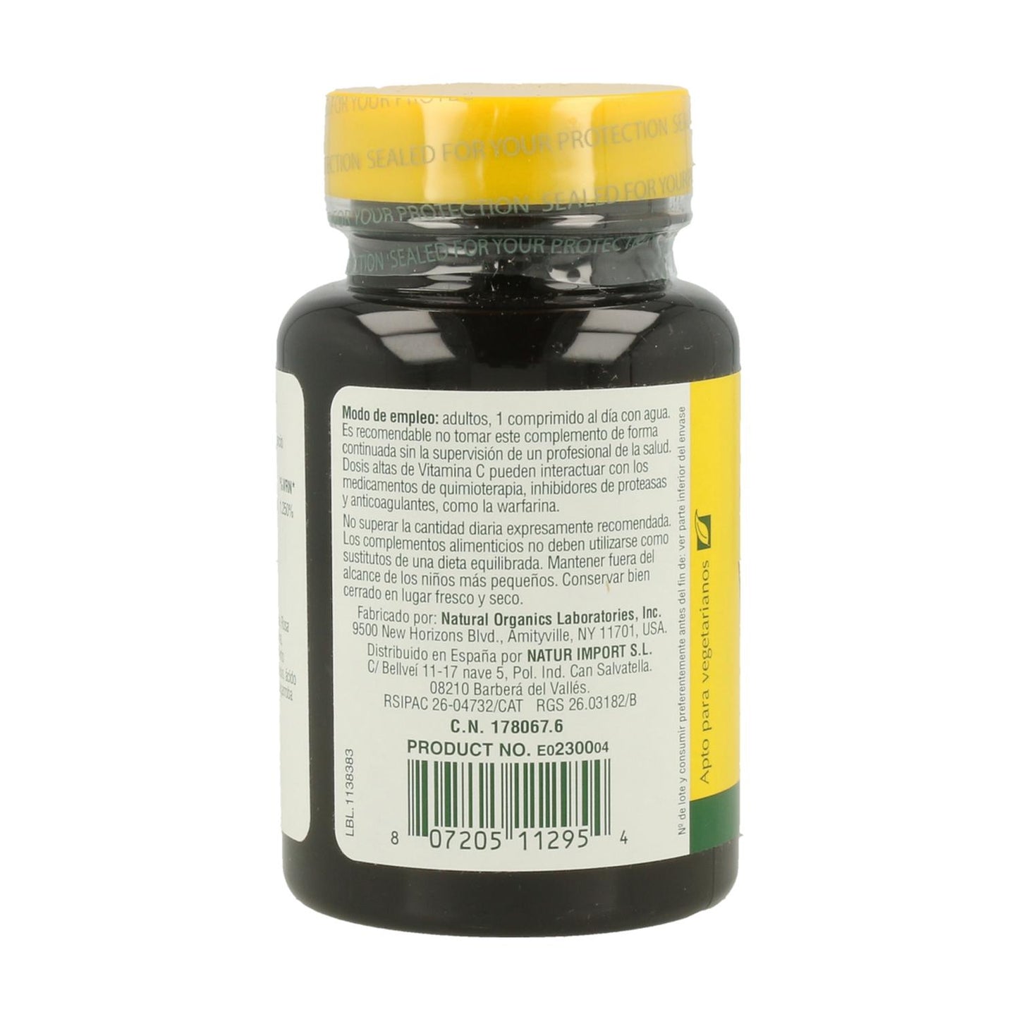 Vitamina C 1000 mg Nature's Plus 60 compresse