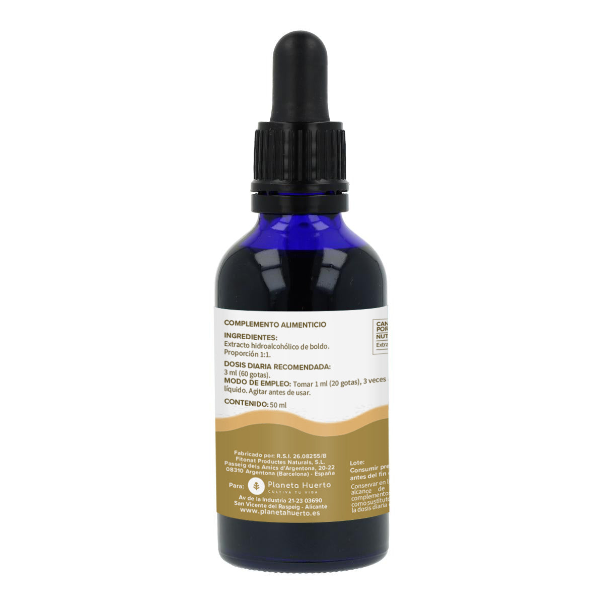 Estratto di boldo Planeta Huerto 50 Ml.