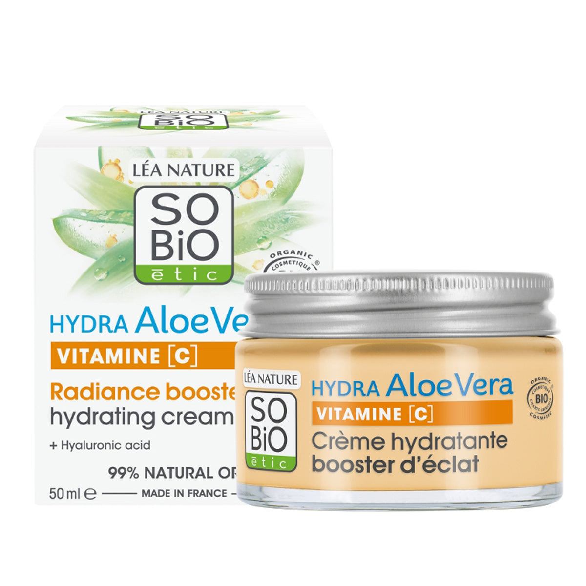 Feuchtigkeitsspendende Creme Sobio, SOBIO, 50 ml