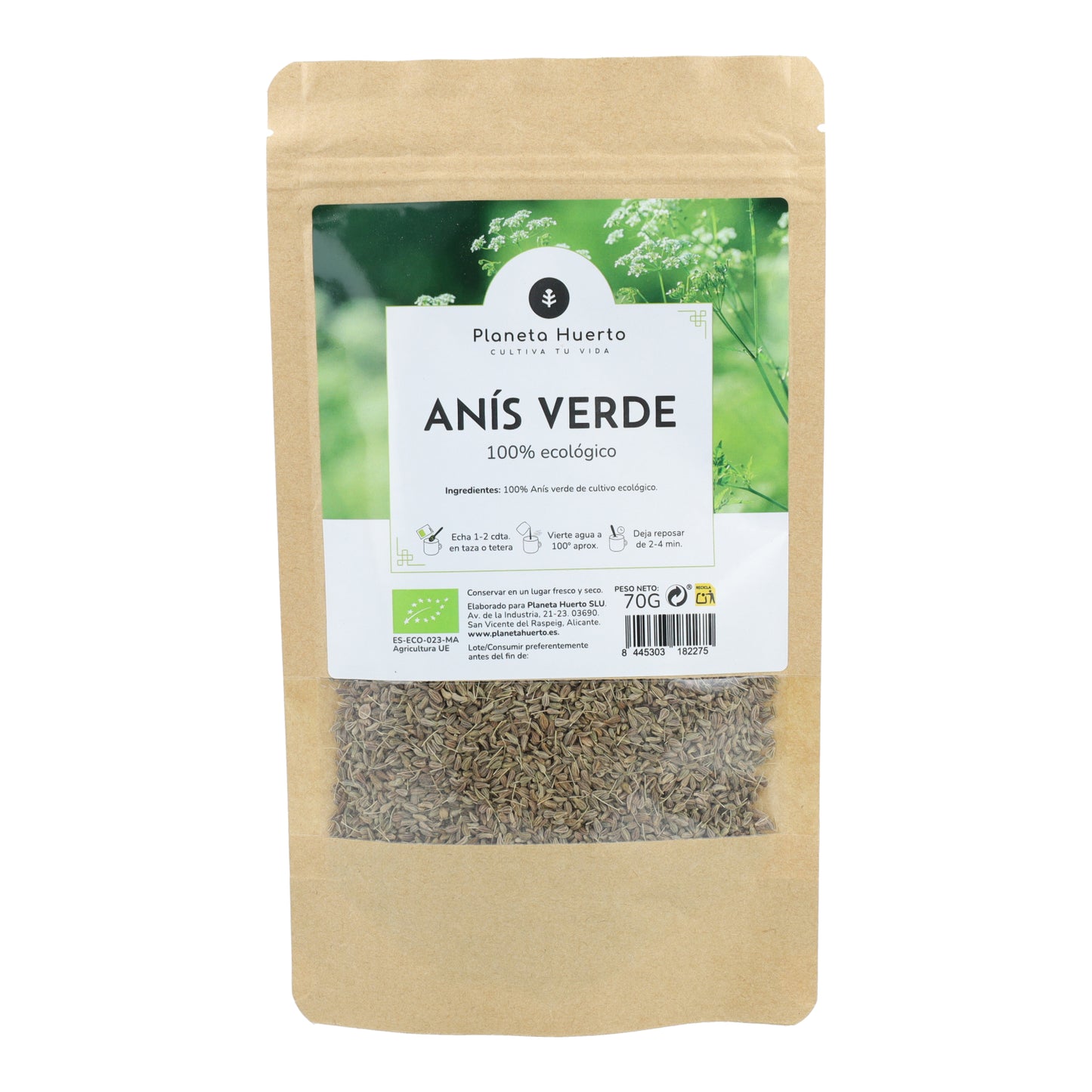 Anice verde in grani ECO Planeta Huerto 70g