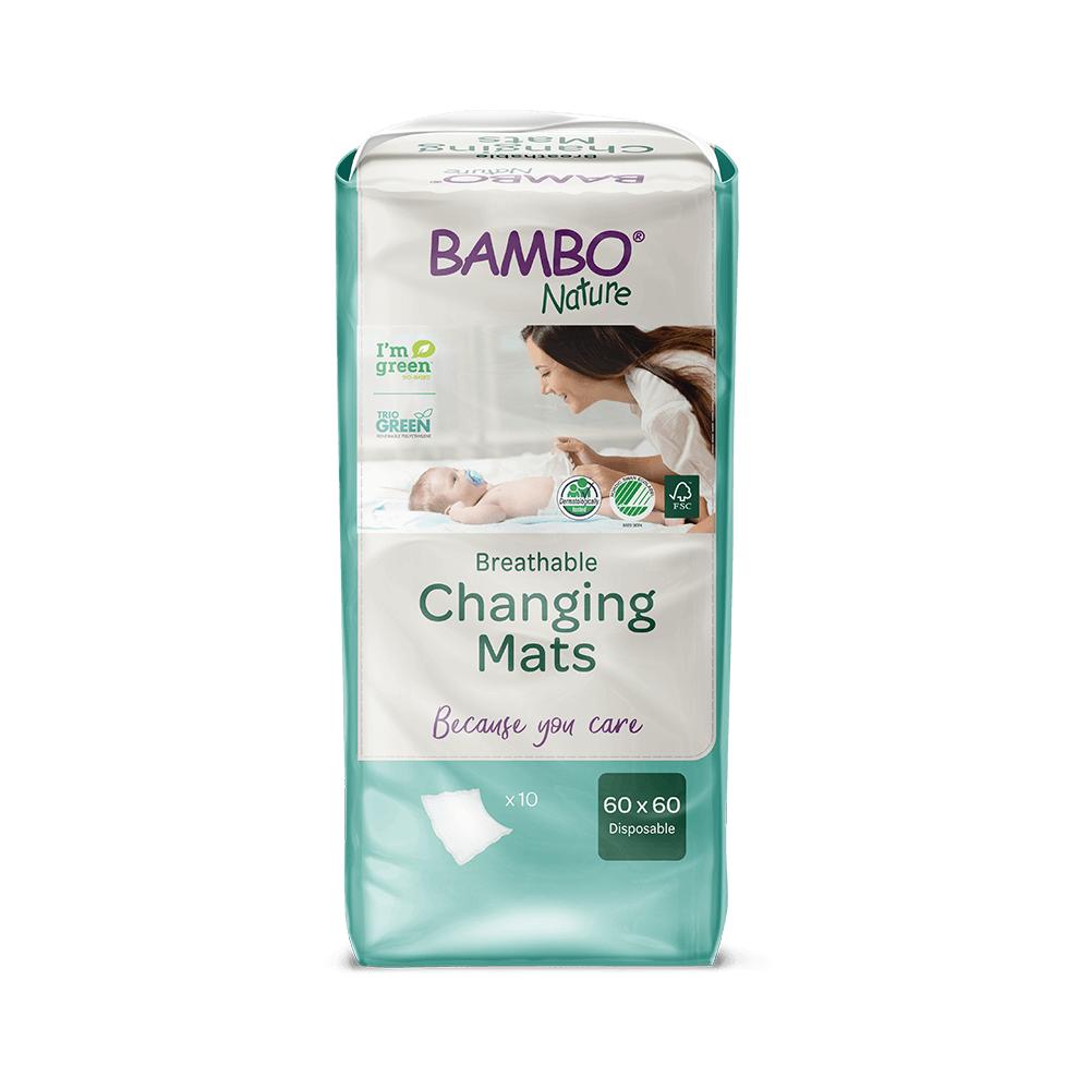 Bambo Nature baby changing mat/mats 10 pcs