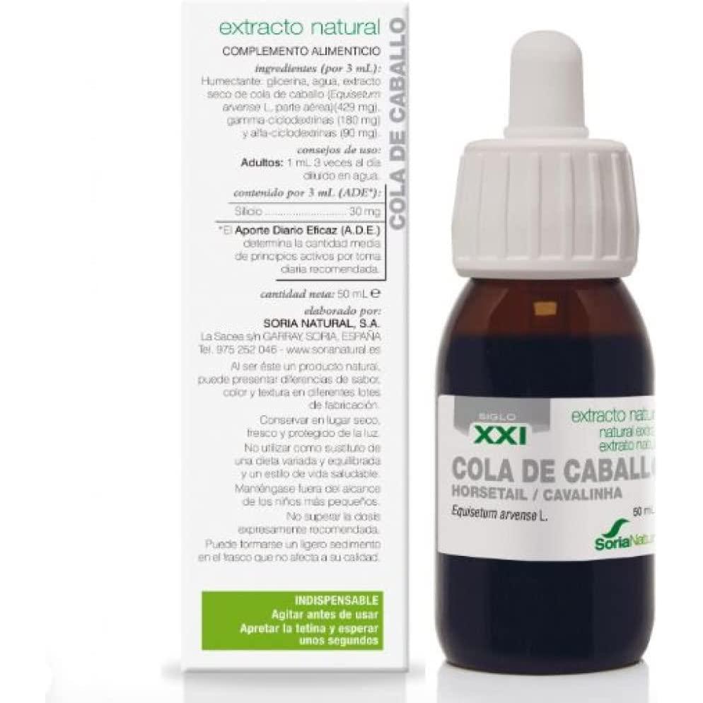 Estratto di equiseto Soria Natural, 50 ml