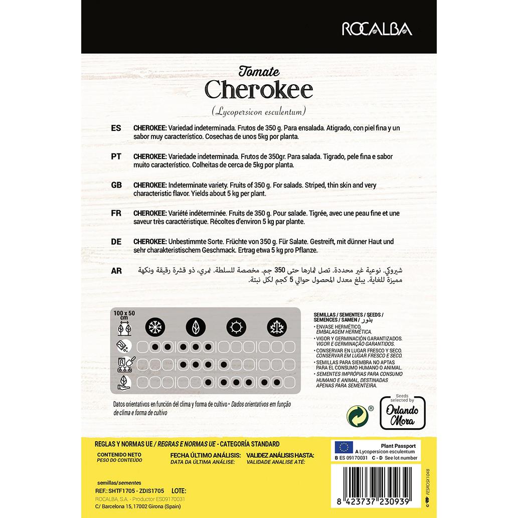 Semi di pomodoro Collezione Cherokee