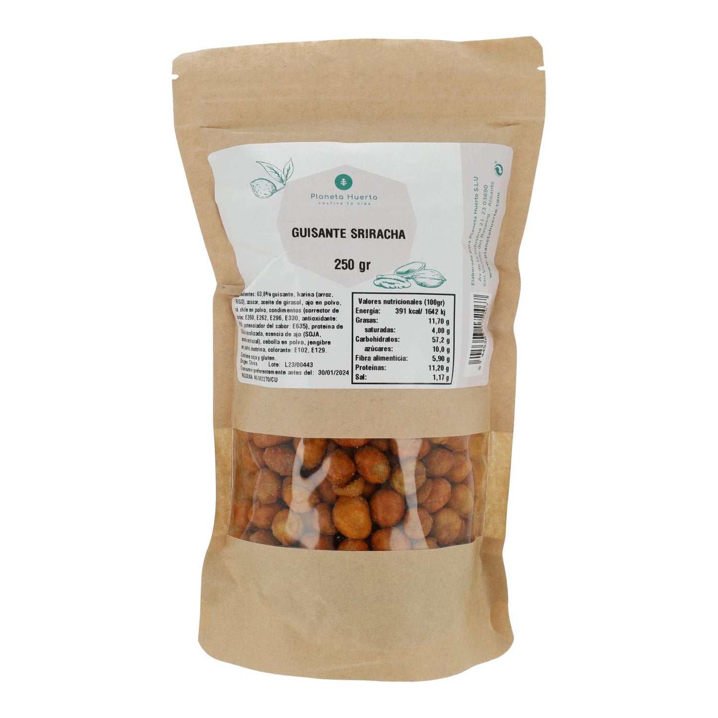 Groszek Siracha Planeta Huerto 250gr