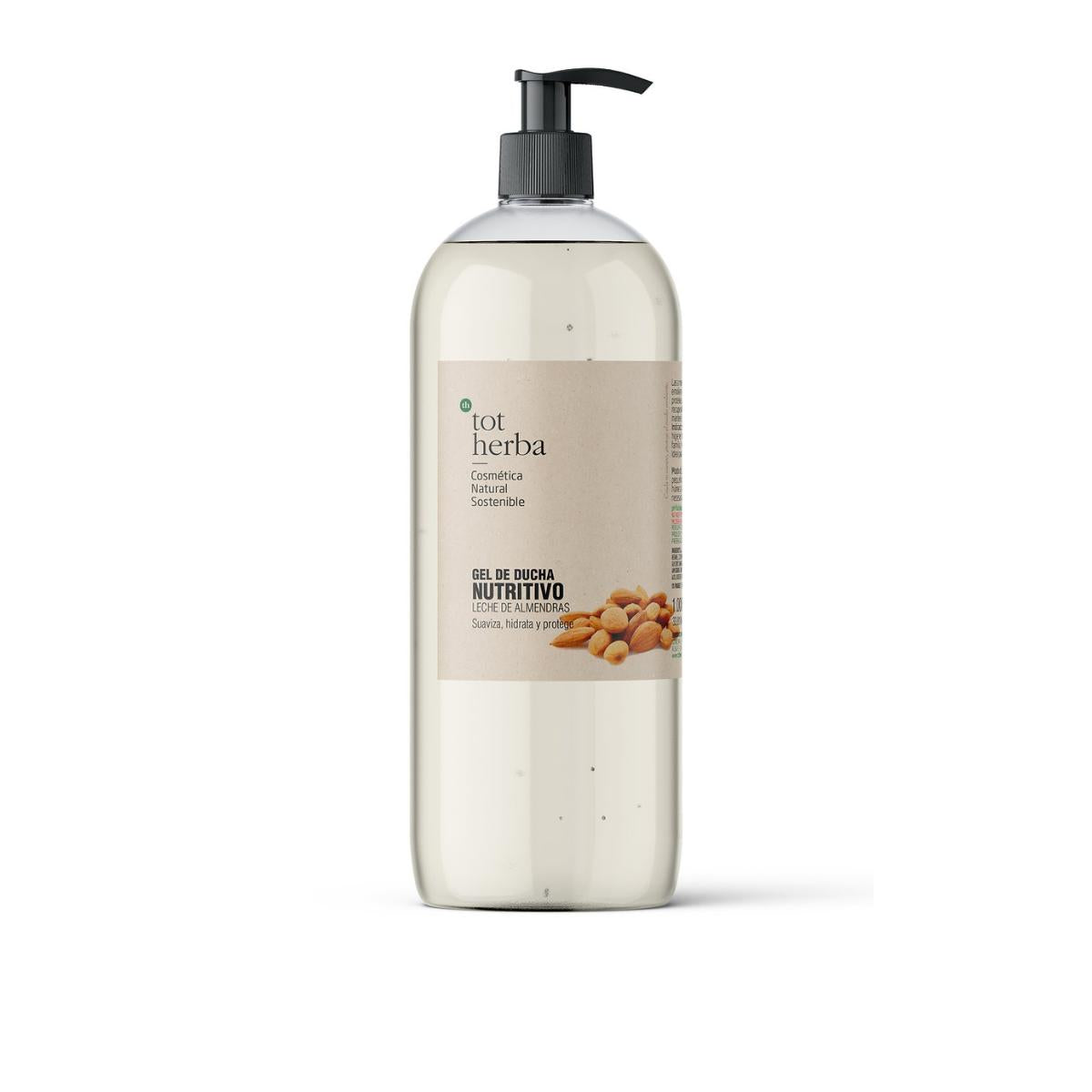 Gel bagno al latte di mandorle 1L Tot Herba