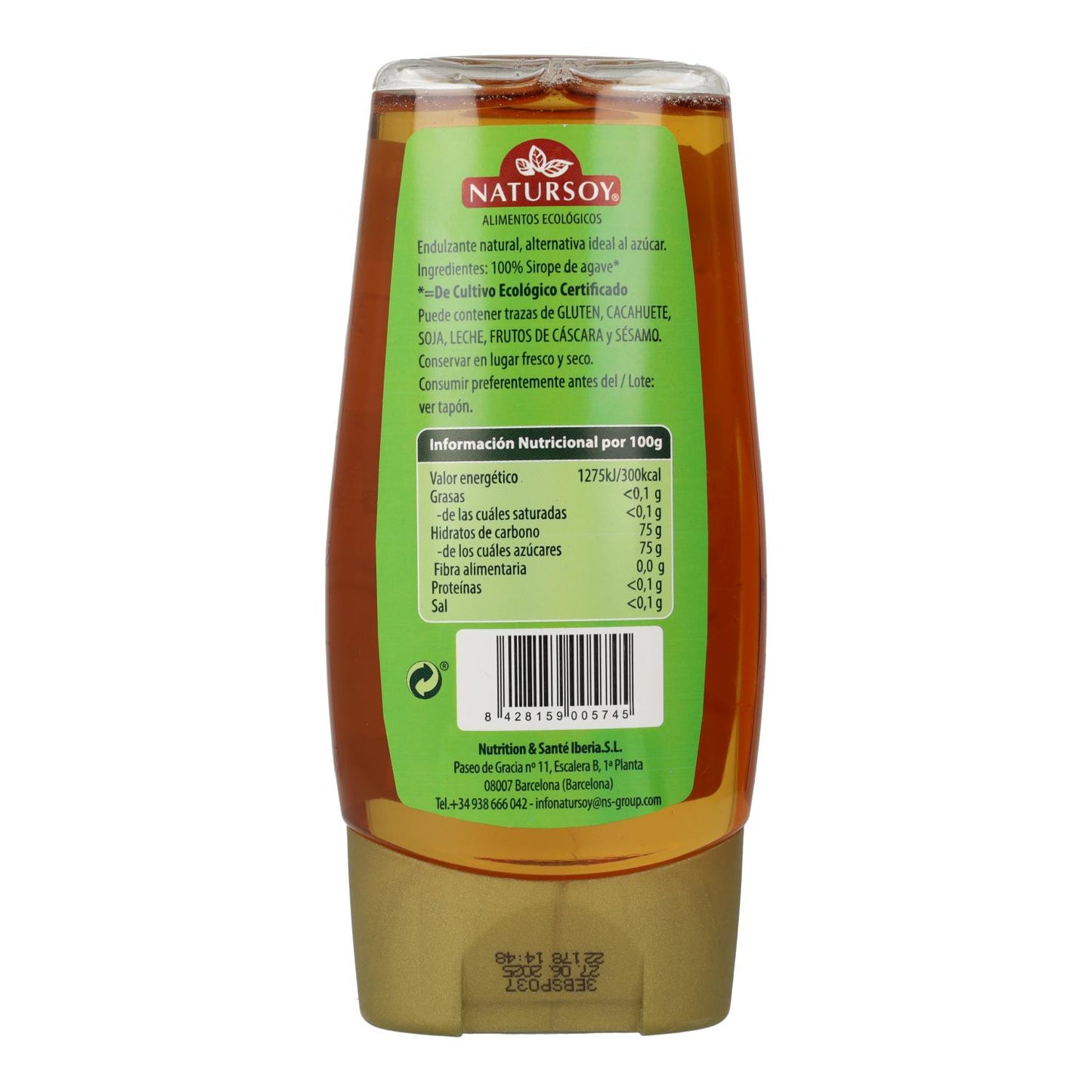 Natursoy Bio-Agavensirup 350 g