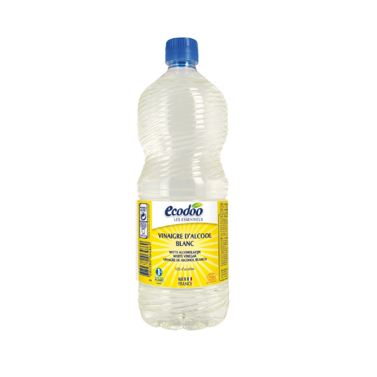 Vinagre blanco de Alcohol para limpieza Ecodoo 1 L