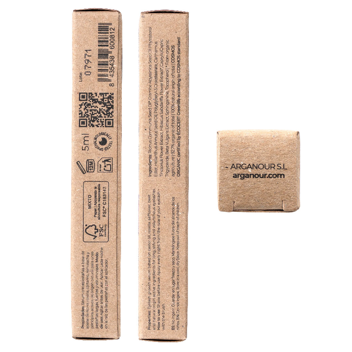 Serum Growth Eyelash Growth Serum, Arganour, 5 ml