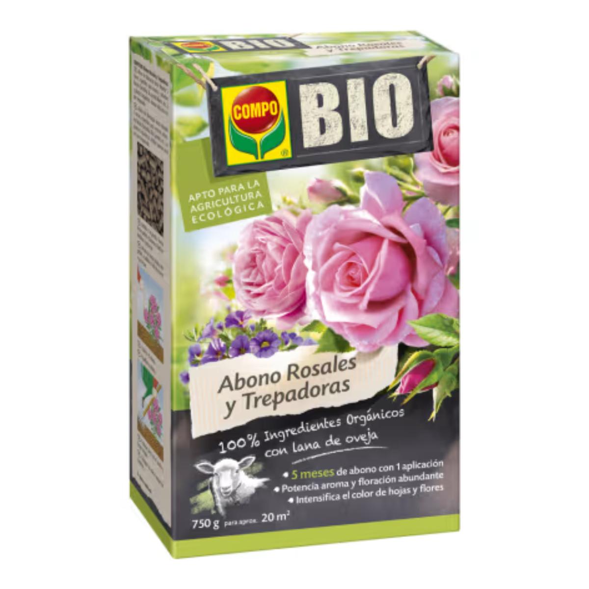 Compo Bio Nawóz do róż i pnączy 750 g