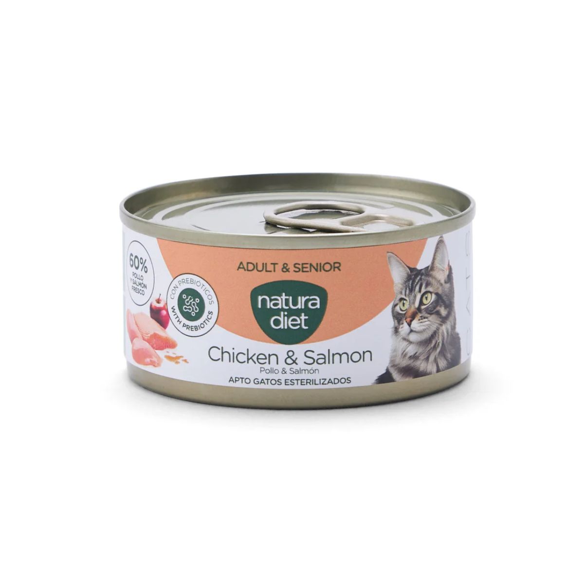 Natura Diet Cat Dose Huhn und Lachs 85 g Nassfutter für Katzen