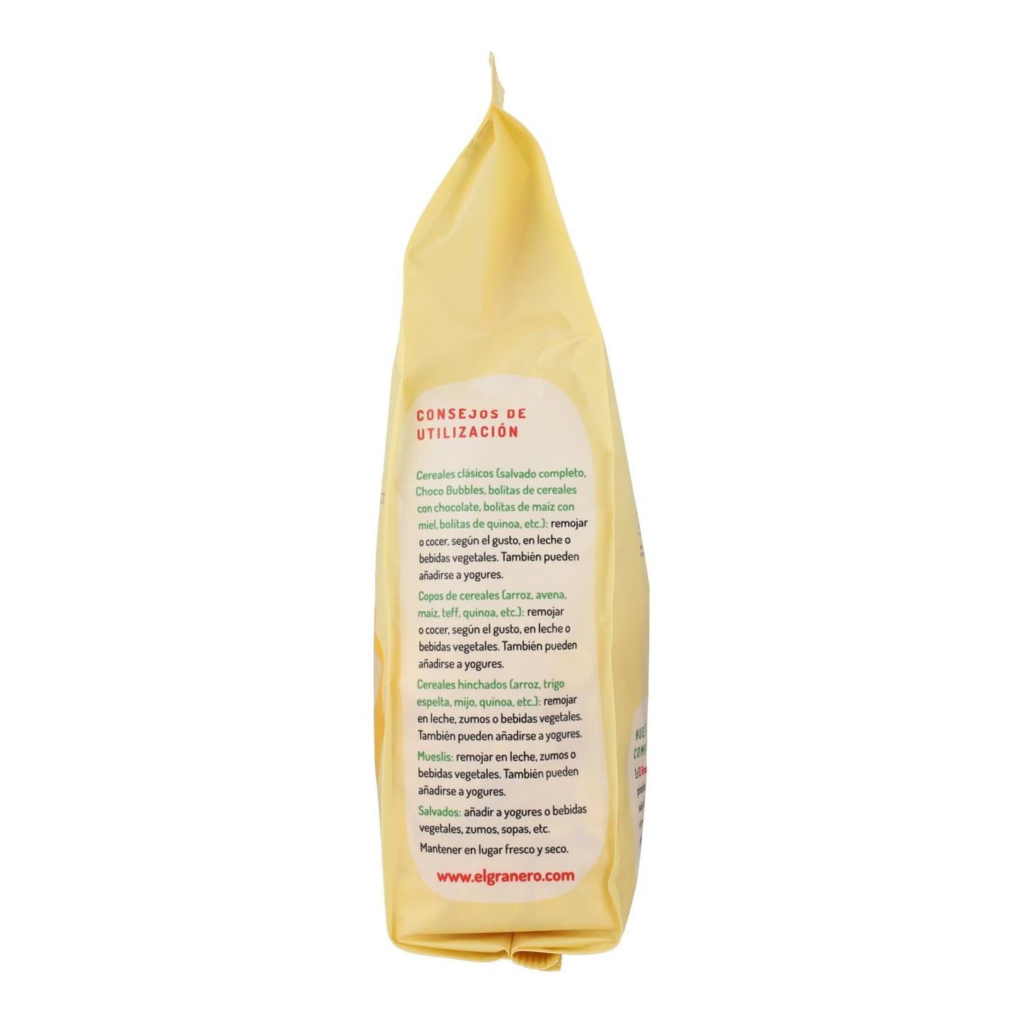 Flocons de maïs grillés à l'agave BIO El Granero, 300 g