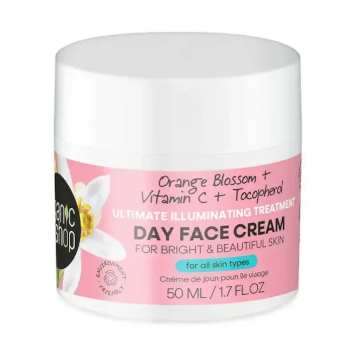 Crema viso da giorno Organic Shop 50 ml
