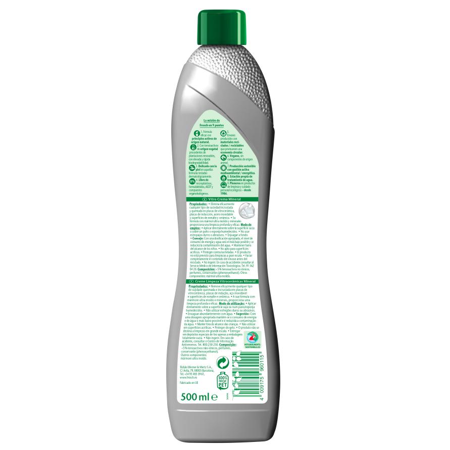 Krem czyszczący do płyty ceramicznej z minerałami Eco Frosch 500 ml