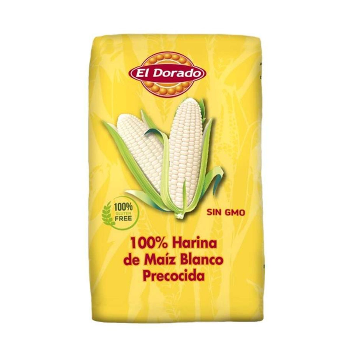 Voorgekookt wit maïsmeel El Dorado 1 kg