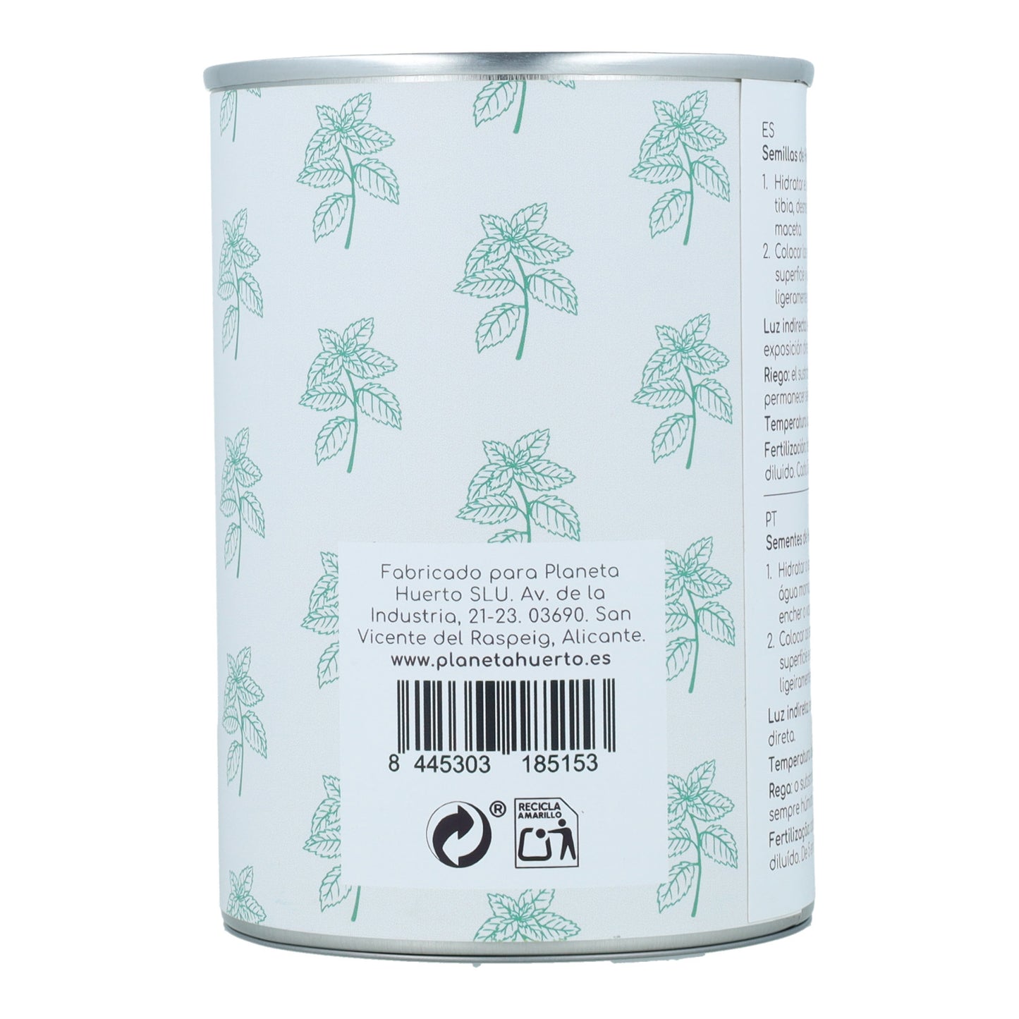 Aromatic mint cultivation kit Planeta Huerto