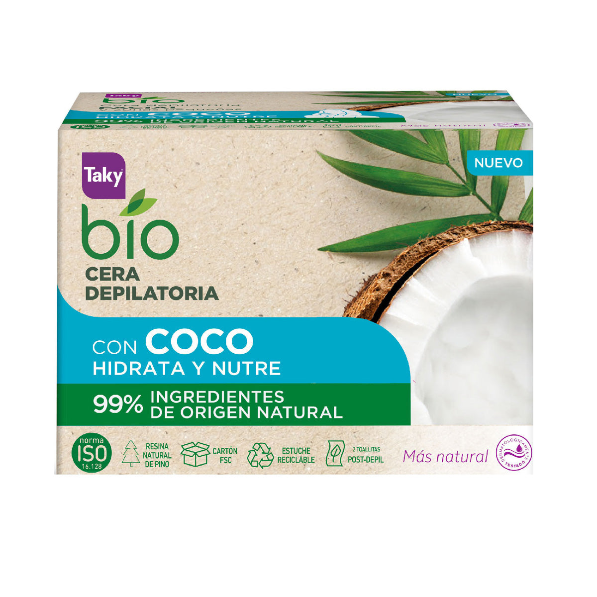 Cazoleta BIO COCO TAKY Hot Wax 100 ml
