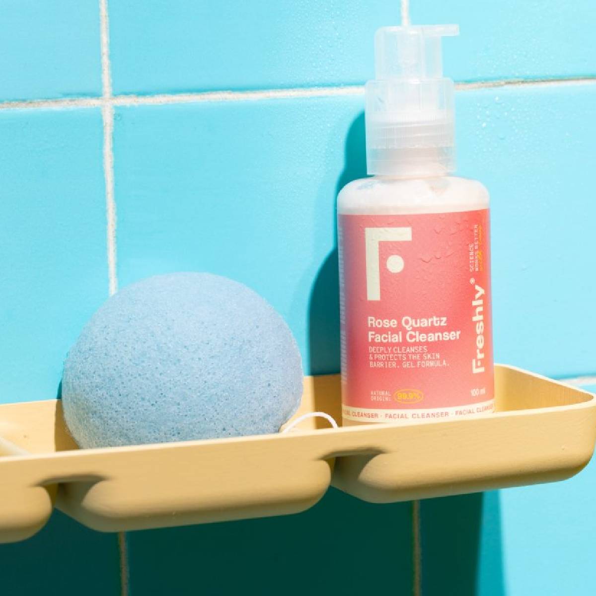 Zestaw 2x Środek do mycia twarzy Rose Quartz Freshly 100 ml