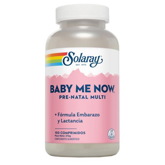 Baby me Now Prenatal Solaray, 150 capsules