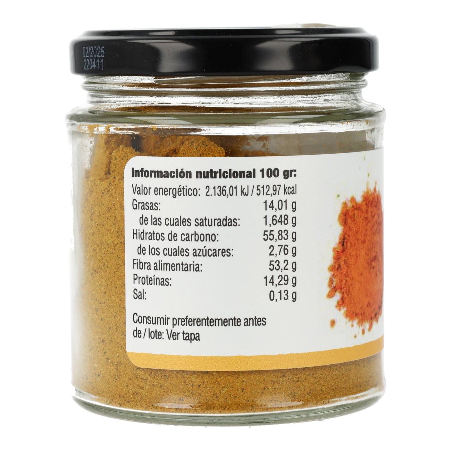 Curry w proszku Bio Vegetalia 80 g
