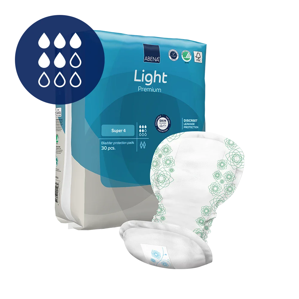 Inkontinensbindor Light, Super ABENA 30 st