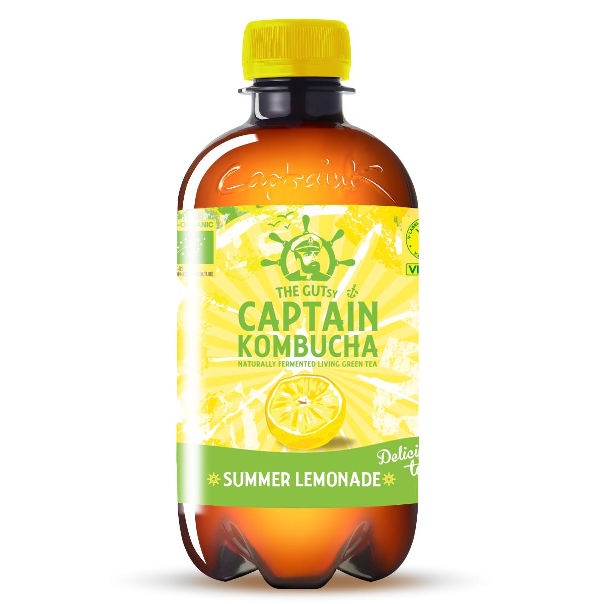 Kombucha Limonade BIO Captain Kombucha 400 ml.