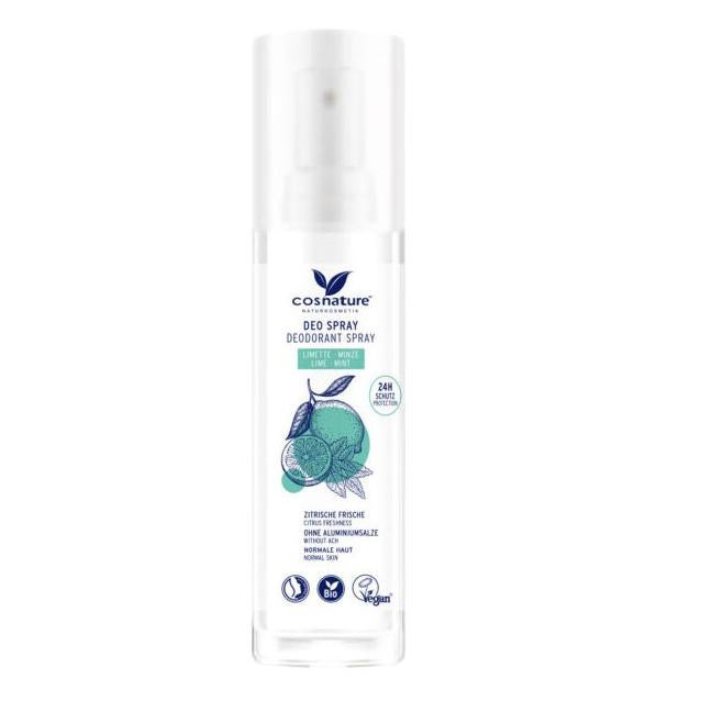 Dezodorant w sprayu miętowo-limonkowy BIO Cosnatura 75 ml