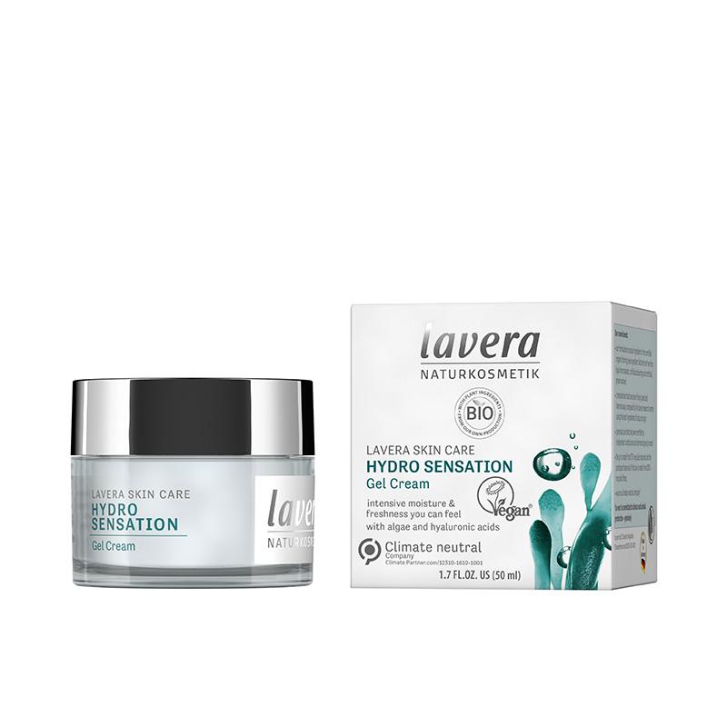 Hydro Sensation Gelcrème met algen en hyaluronzuur Lavera 50 ml