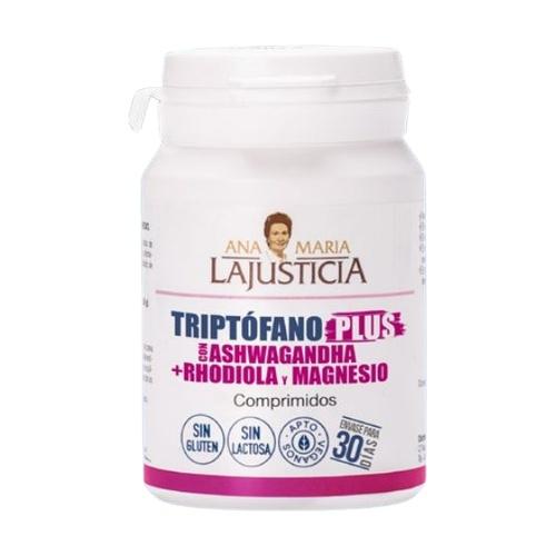 Tryptofan plus z ashwagandhą + rhodiolą i magnezem Ana María LaJusticia 60 tabletek