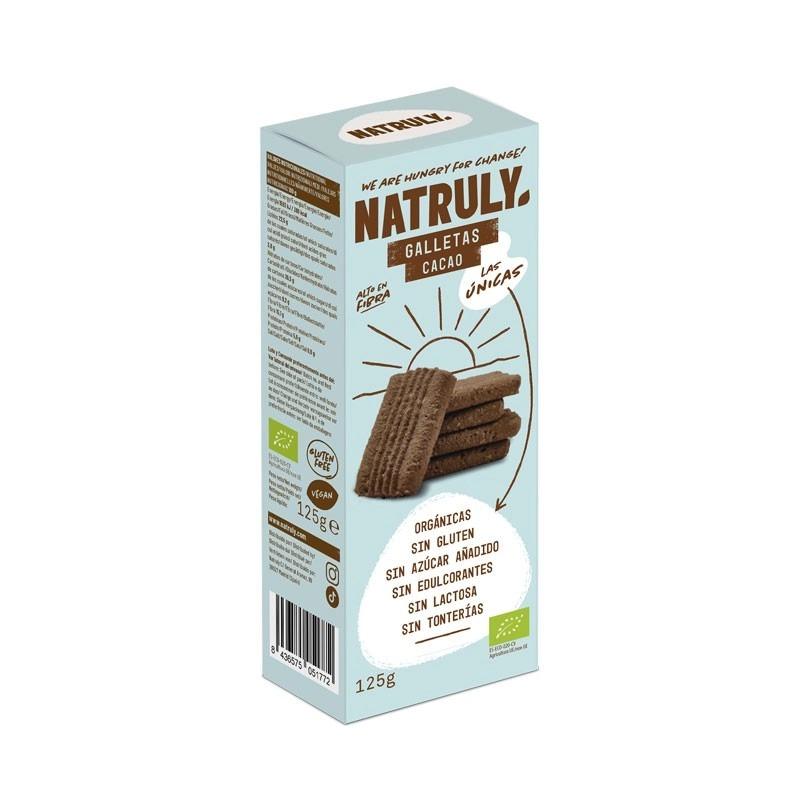 Kekse mit Kakaogeschmack BIO Natruly 125 g