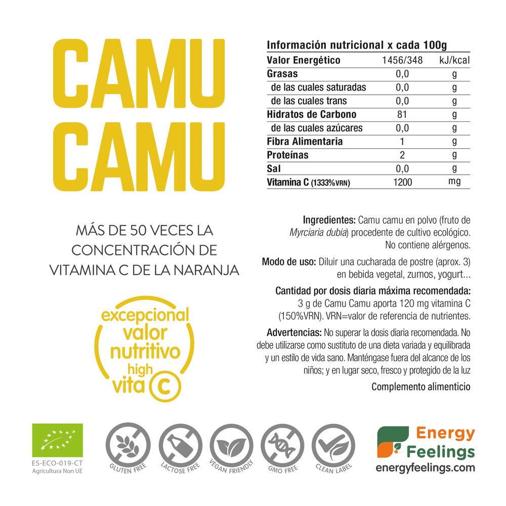 Camu Camu BIO i pulverform Energy Feelings 100 g