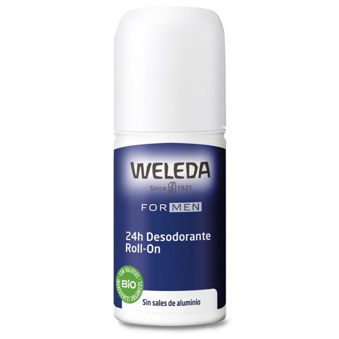Déodorant roll-on pour homme, Weleda, 50 ml
