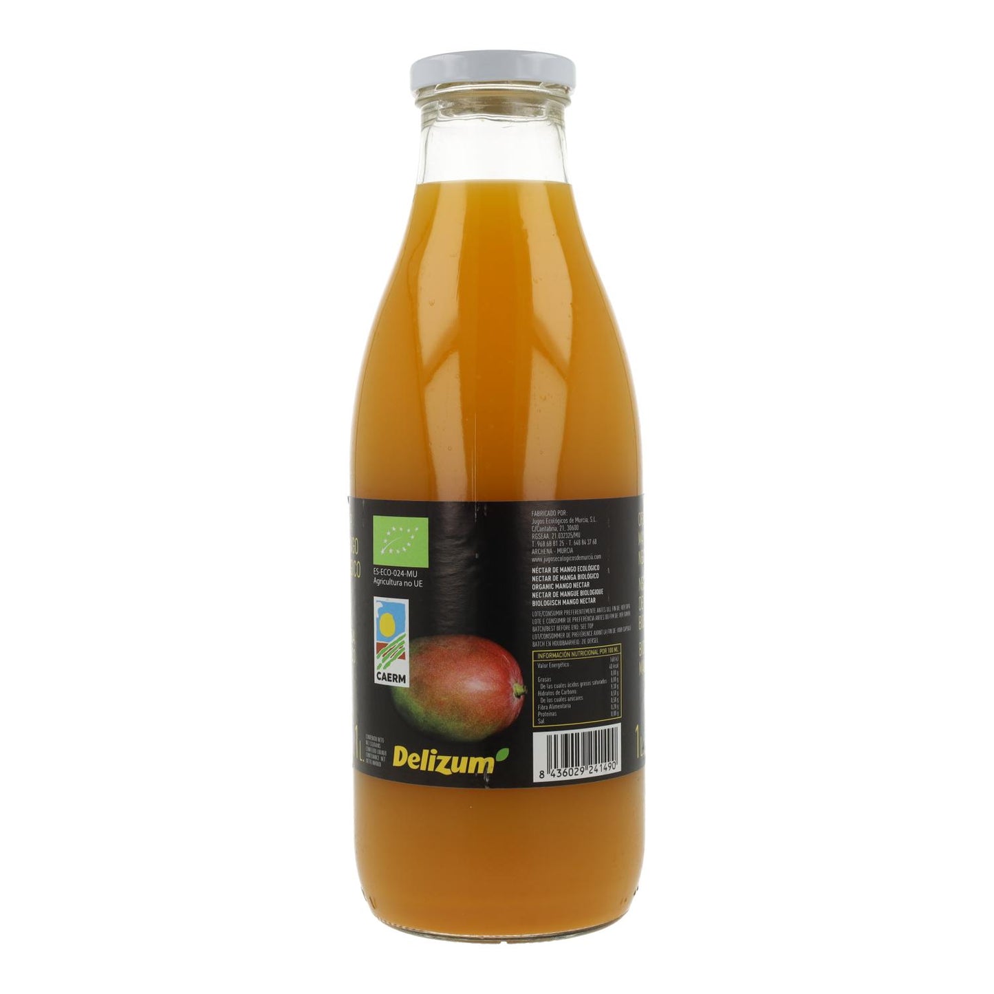 Jus de mangue bio Delizum 1 L