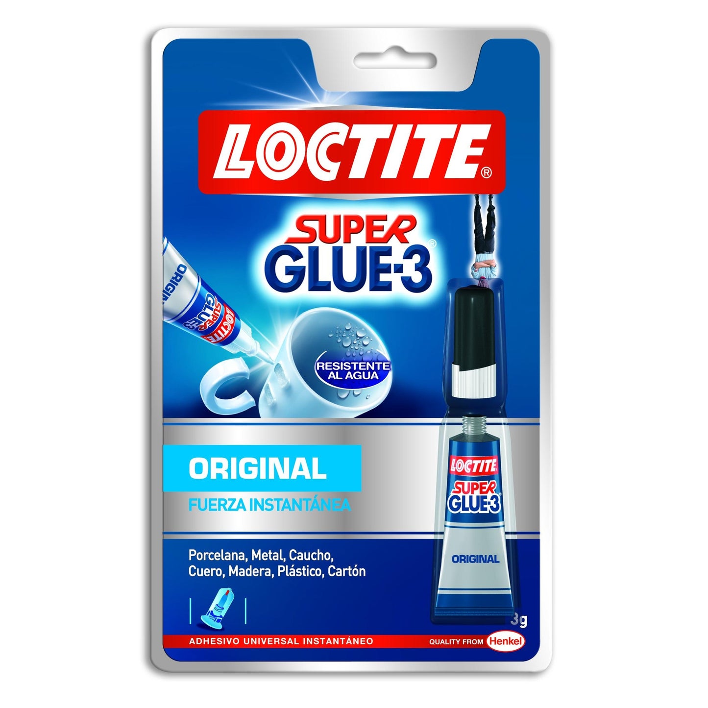 Adesivo universale istantaneo Loctite SuperGlue-3 3 g