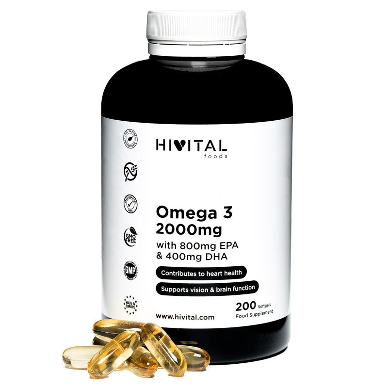 Omega 3 2000 mg Hivital 200 capsules
