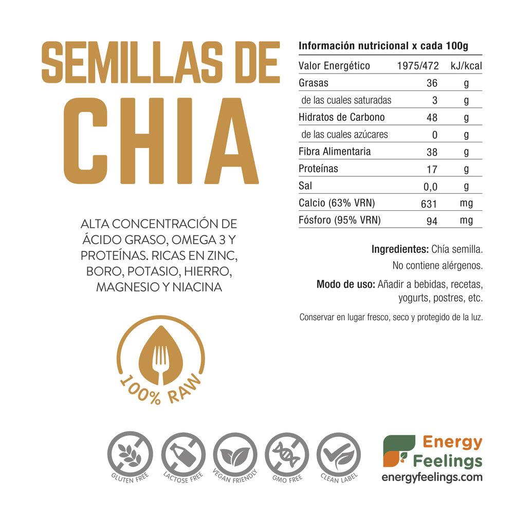 CHIA-Samen: (500 g) XL-Pack
