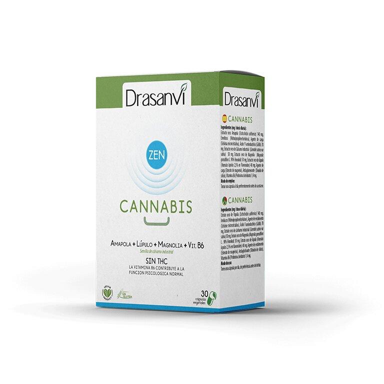 Cannabis zen Azul 30 kapsułek 530 mg Drasanvi