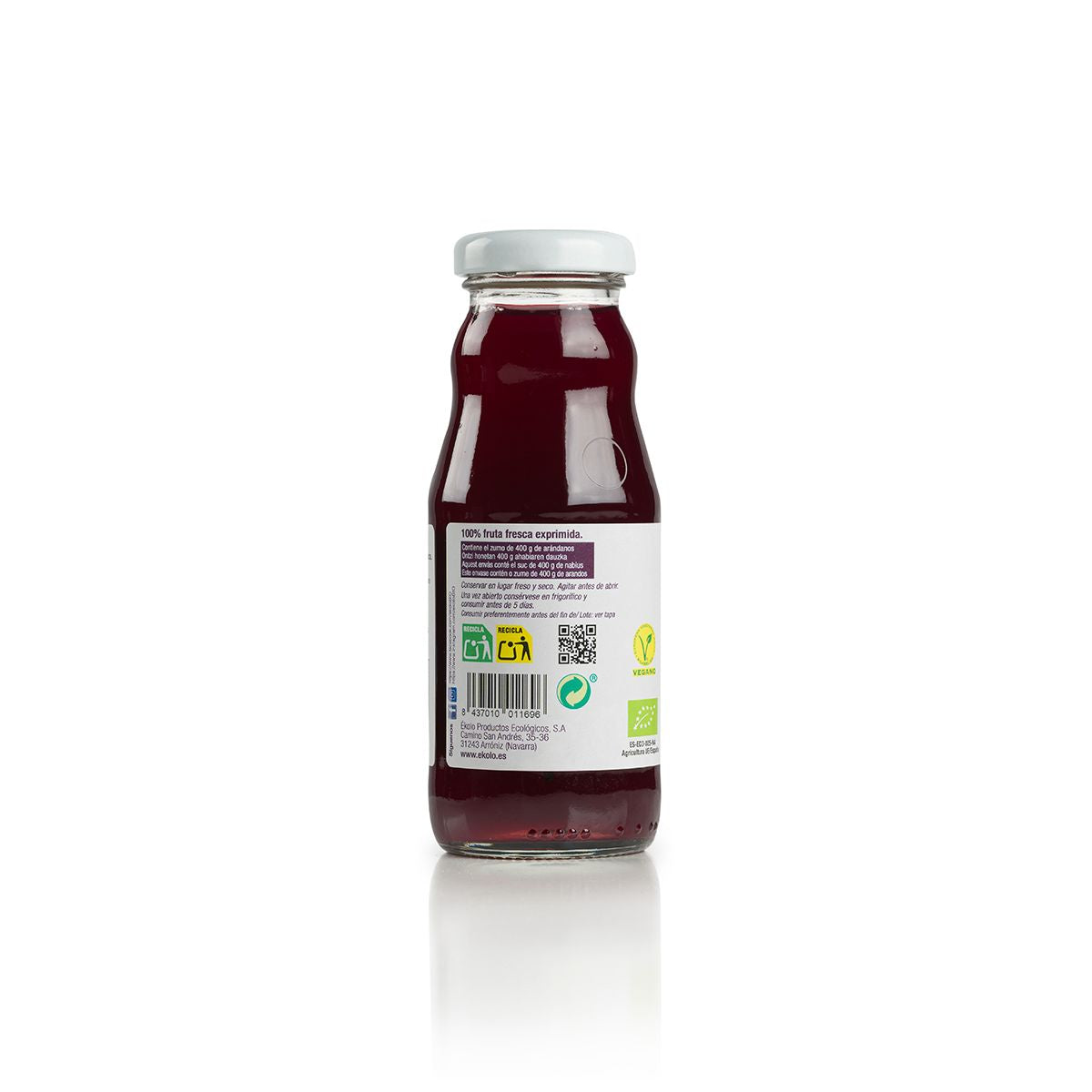 Ékolo 100% Organic Cranberry Juice 200ml