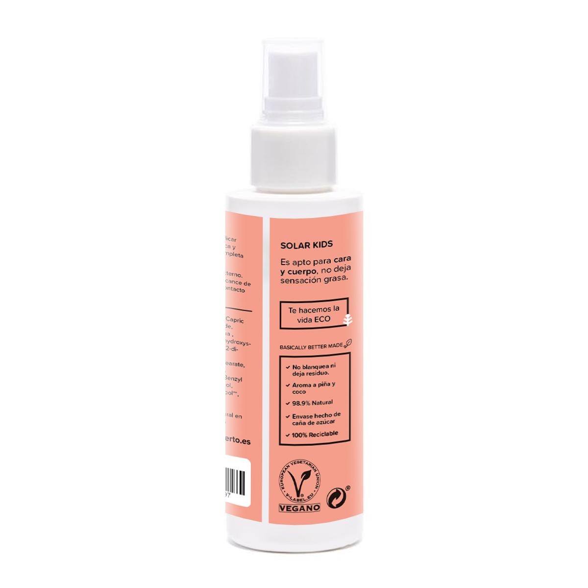 Kindersonnenschutzmittel 100% mineralisch SPF 50 Planeta Huerto 125 ml