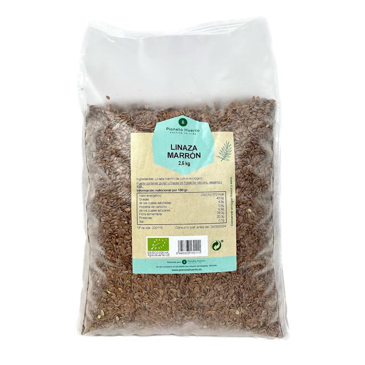 Brunt linfrö ECO Planeta Huerto 2,5 kg