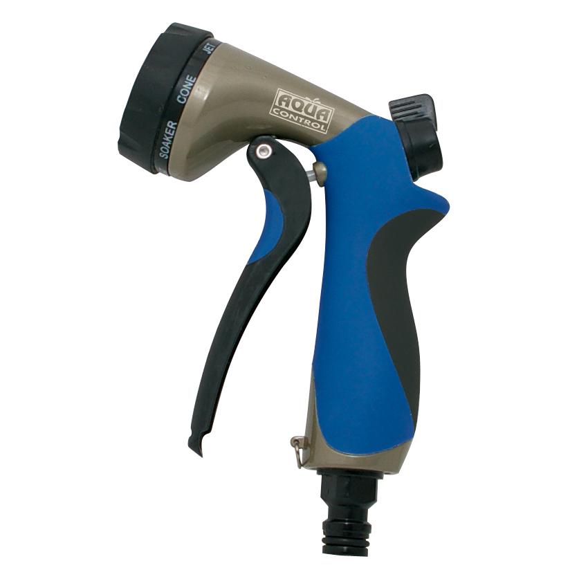 Aquacontrol sproeipistool met 7 functies, metaal/rubber