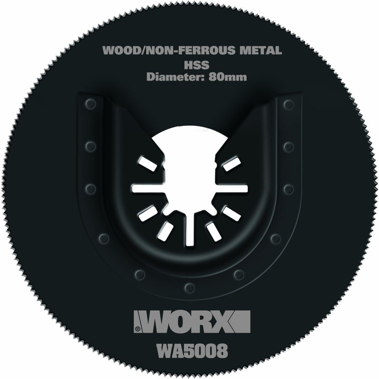 HSS-sågblad 80 mm - Worx