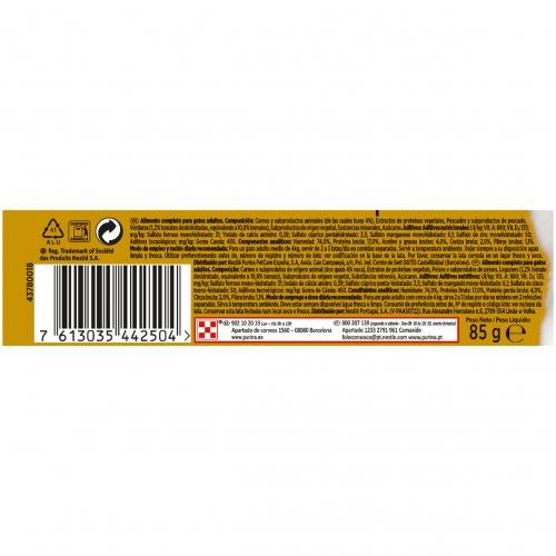 Pack of 24 GOURMET GOLD Beef and Tomato Tartlets Wet Food 85 g