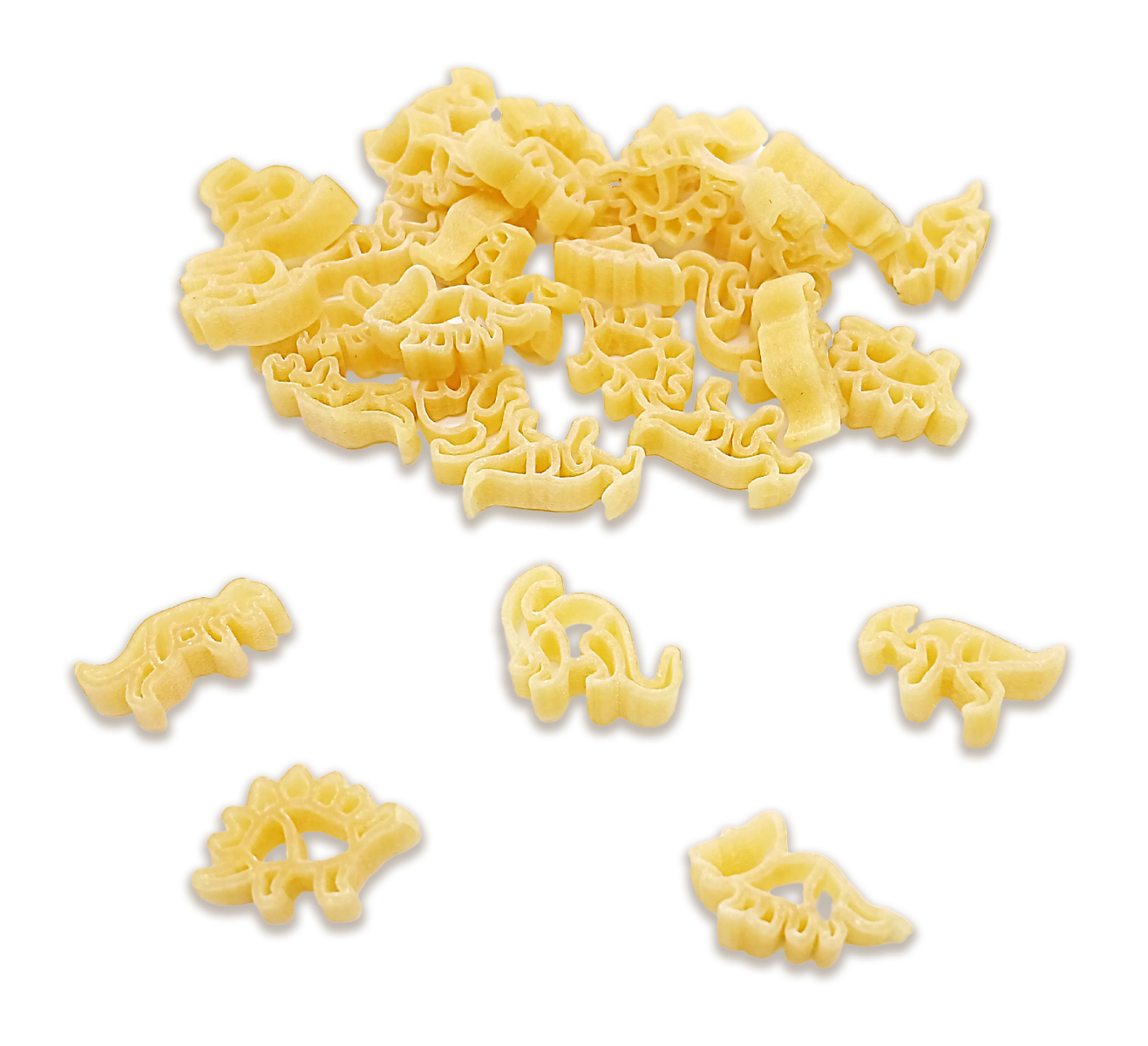 Pasta per bambini Mix Dinosauri di grano Eco Castagno 500 g