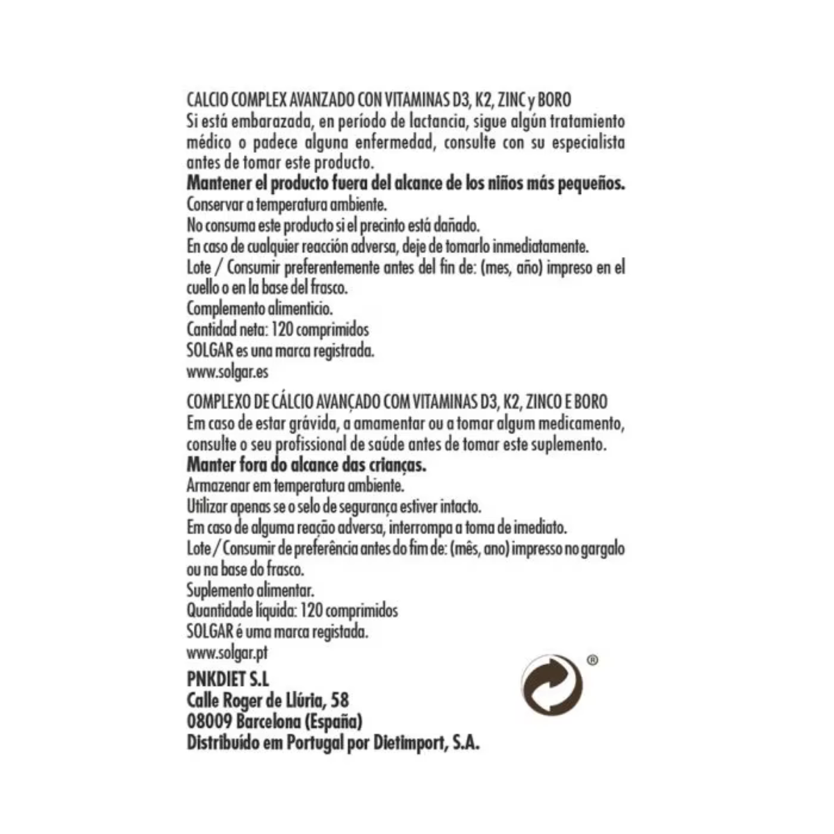 Suplement diety Ultimate Bone Support Solgar 120 tabletek